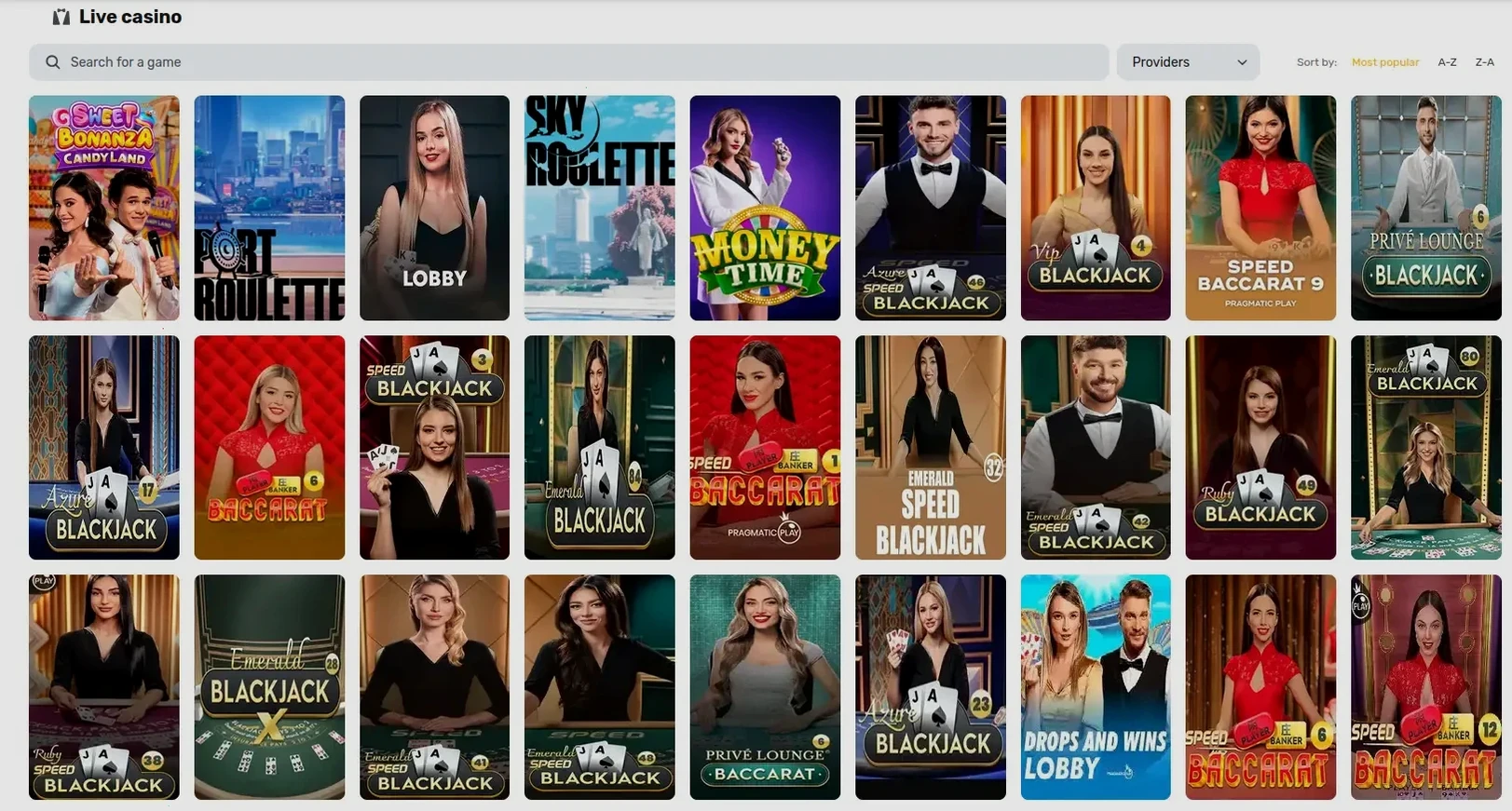 Live Casino Atmosphäre bei Viperwin